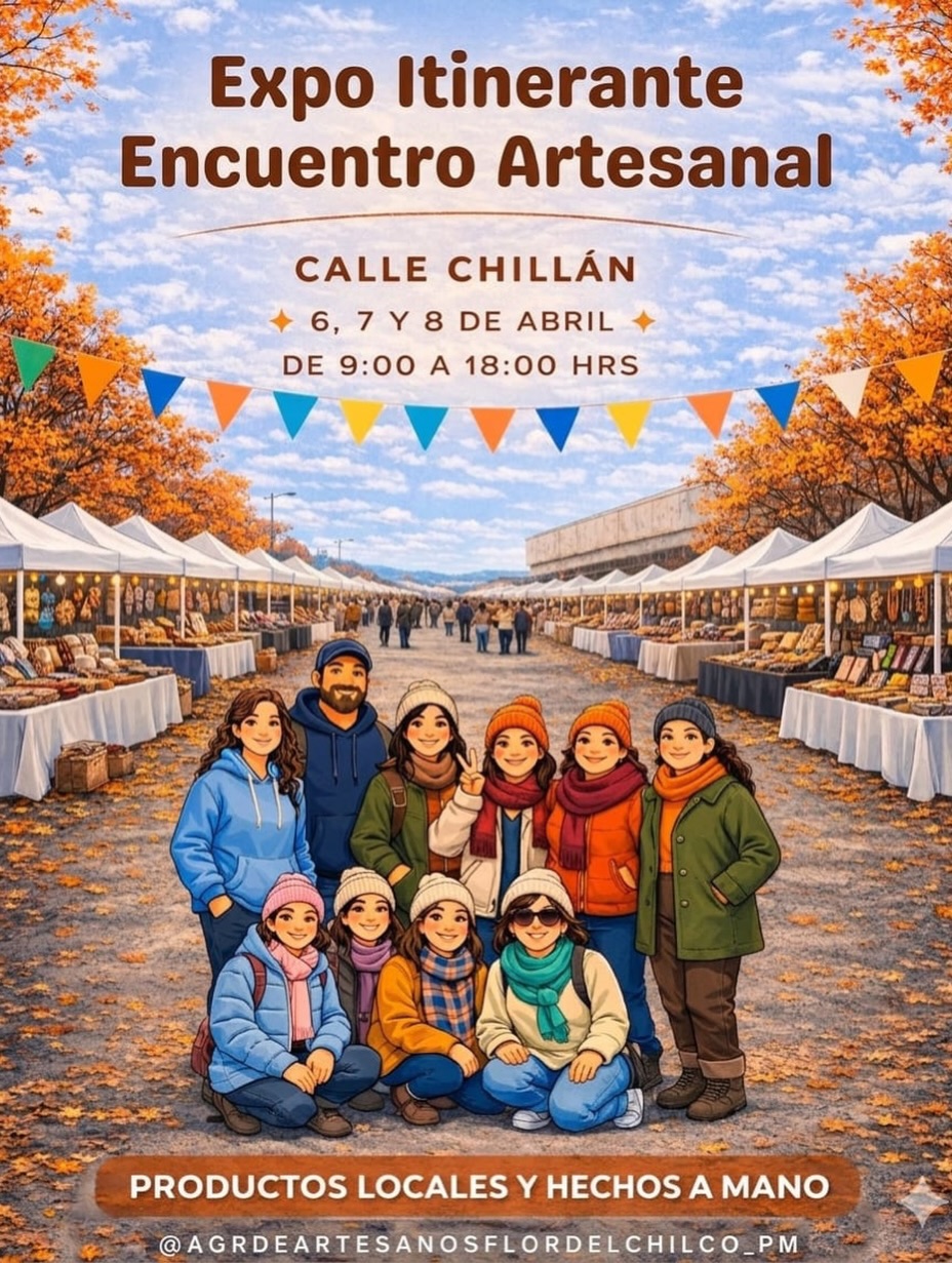 Expo Itinerante Encuentro Artesanal en Calle Chillán