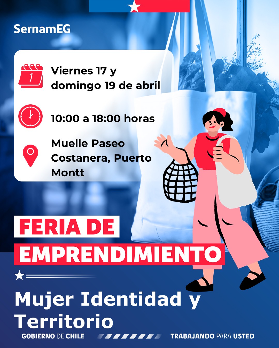 Expo Feria Mujeres, Identidad y Territorio – 17 al 19 de abril