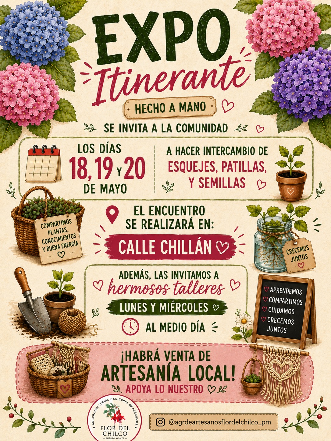 Expo Itinerante Hecho a mano