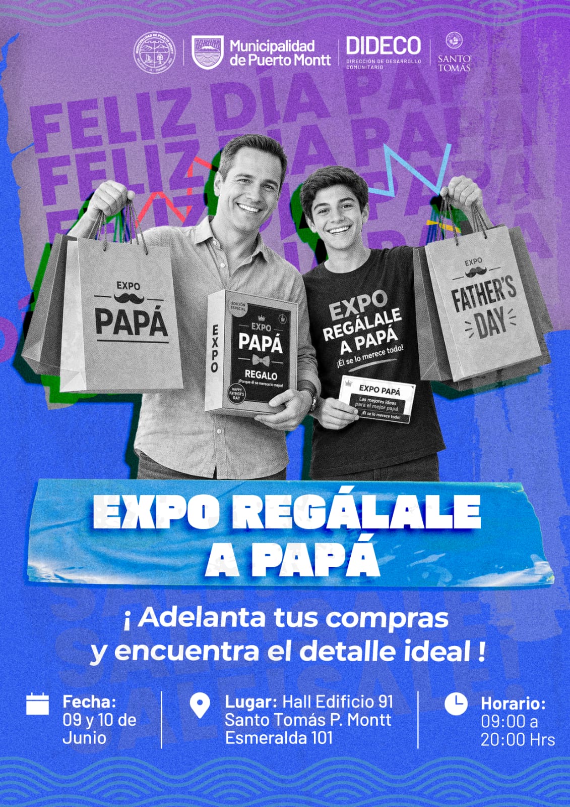 Expo Regálale a Papá - 09 y 10 de junio